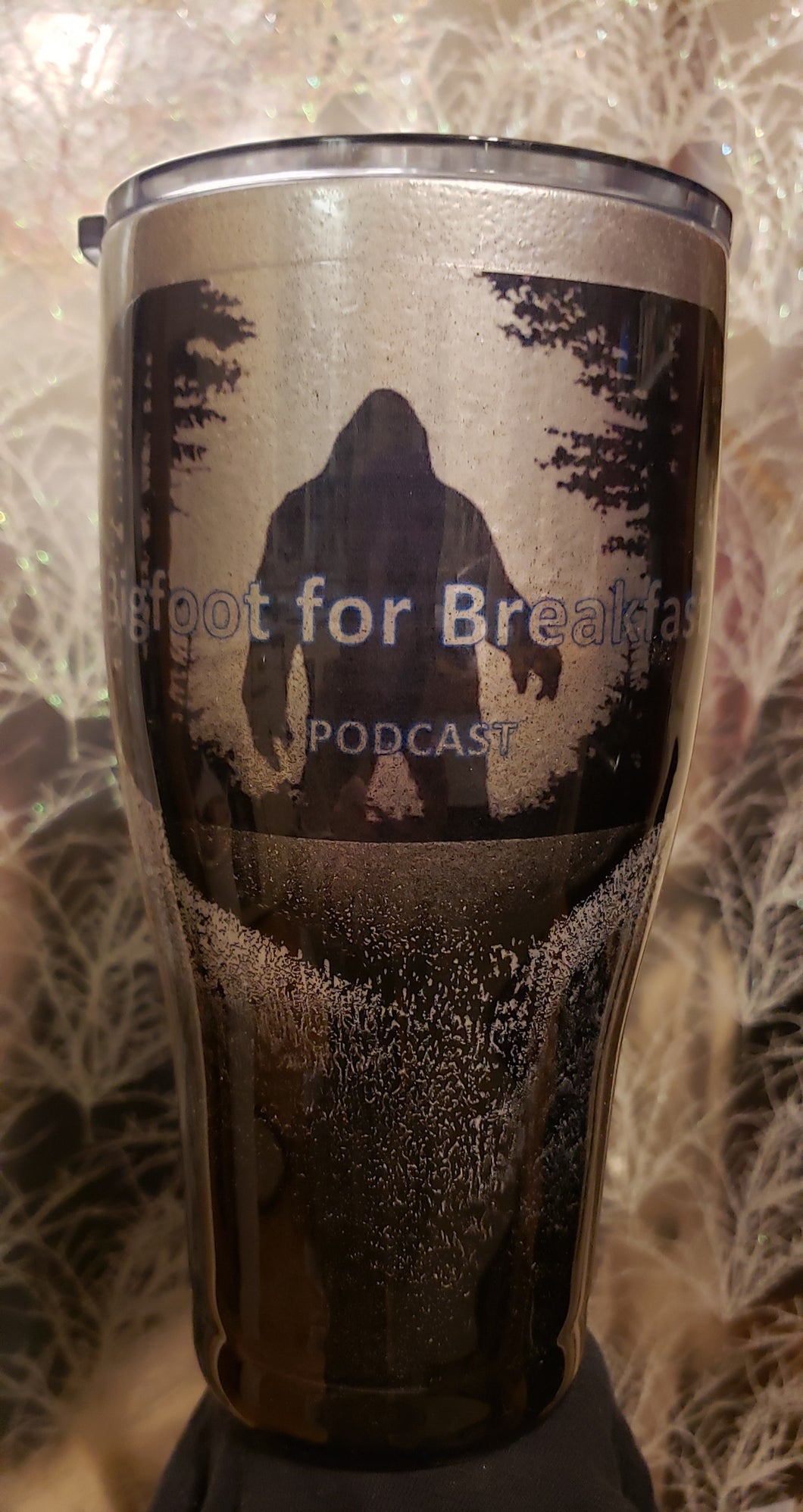 Bigfoot For Breakfast Podcast 30 oz. Tumblers Stainless Steel Drink all Day!!