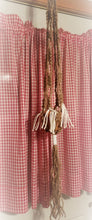 Load image into Gallery viewer, Natural &amp; White Fringy Macrame Planter Hanger
